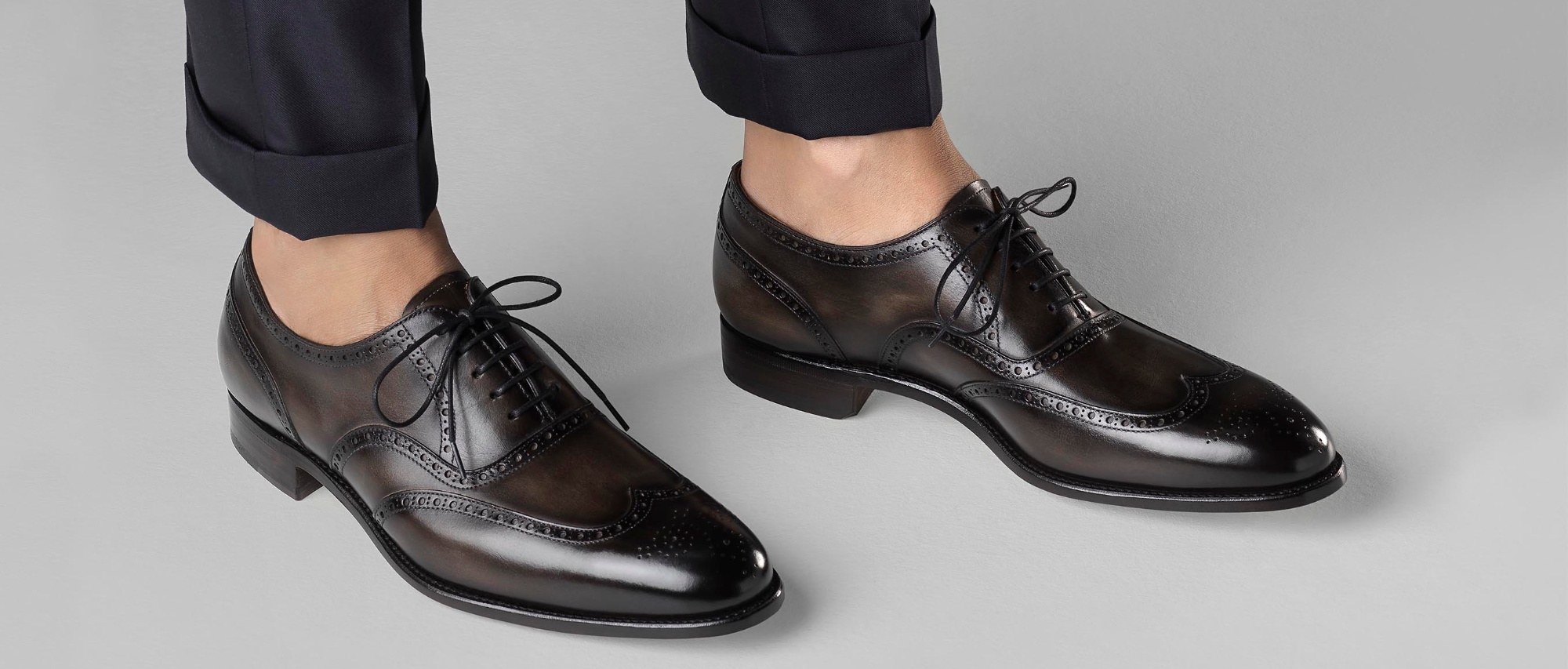 chikane Faldgruber frokost Brogue Shoes | Carlos Santos Shoes - Luxury Men Shoes